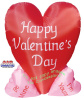Large Heart Valentines Inflatable